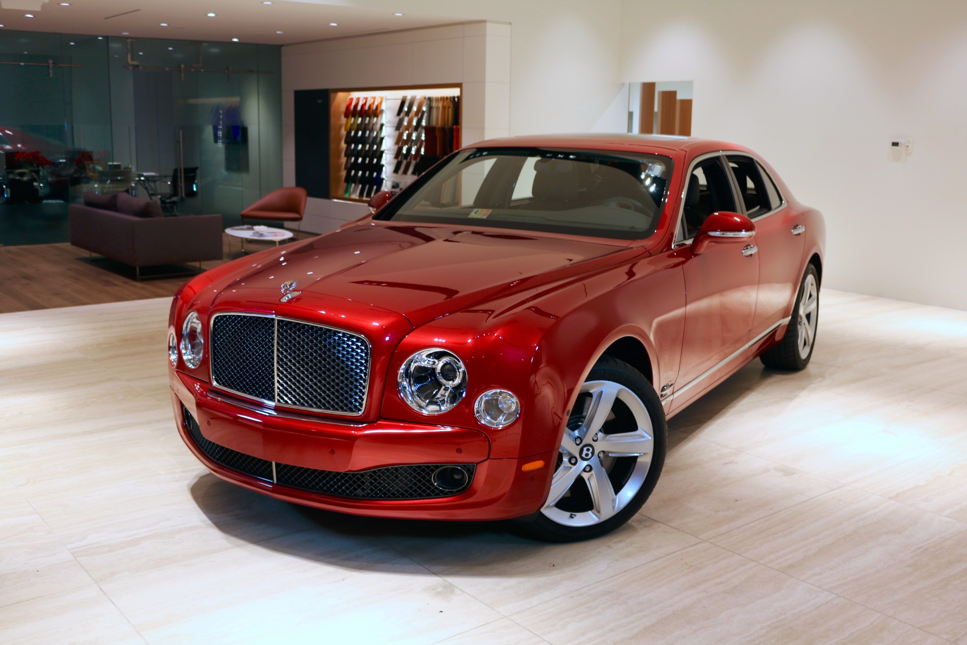 Bentley Mulsanne Red