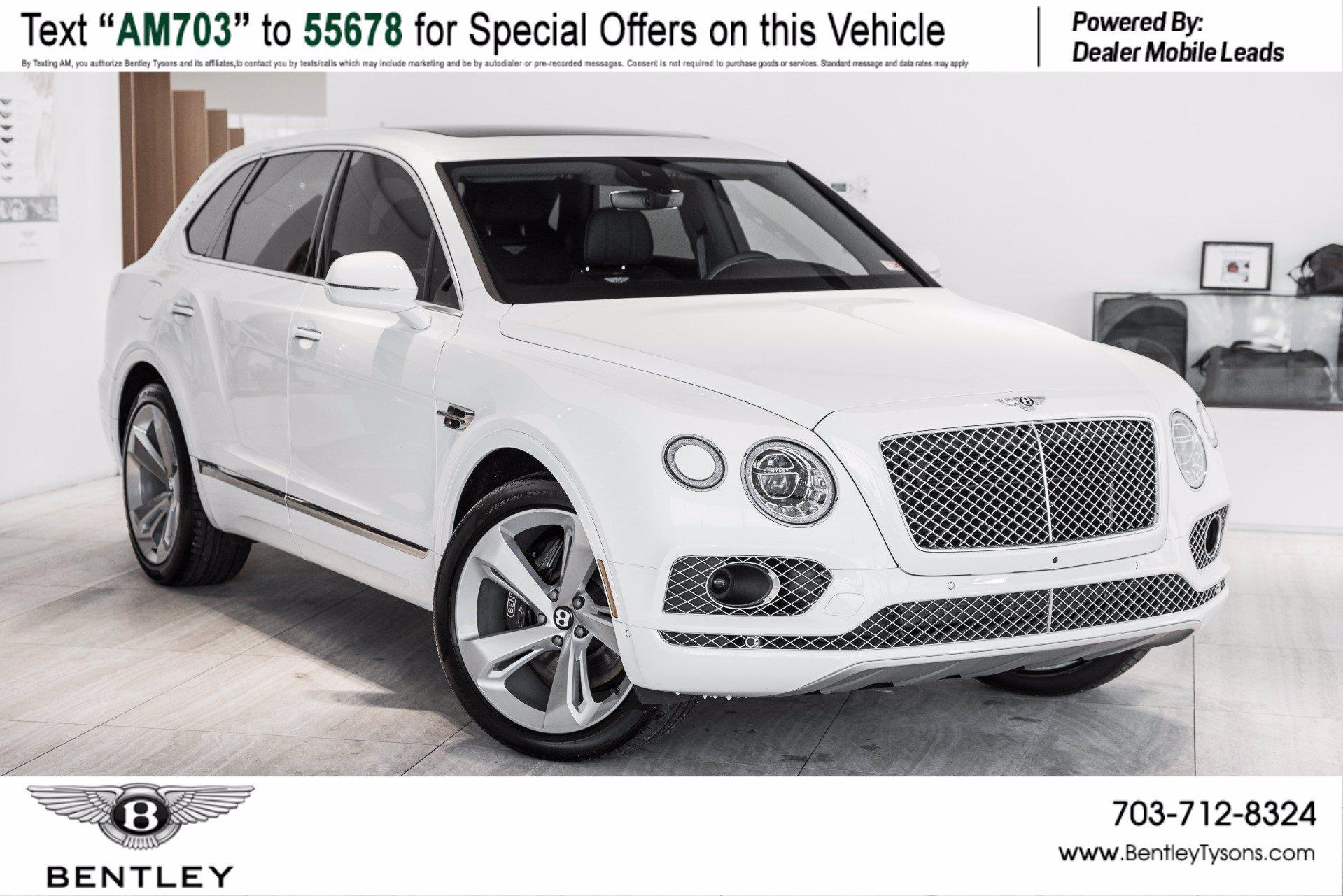 Used 2018 Bentley Bentayga For Sale (Sold) | Bentley Washington DC ...